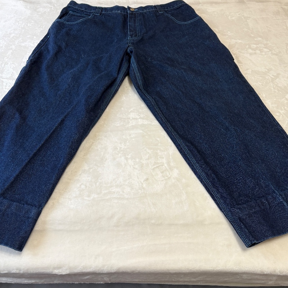 Sean John Denim Collection Blue Jeans Mens 42/28 Baggy Carpenter Style Pants